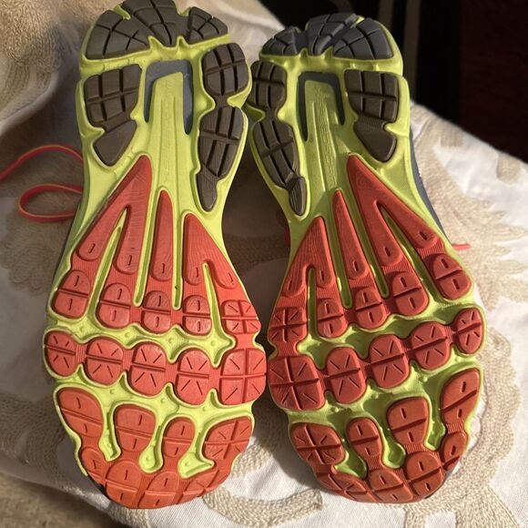 Under Armour Speed Foam Gemini Womens Orange Running Shoe Size 7.5 - Picture 6 of 8